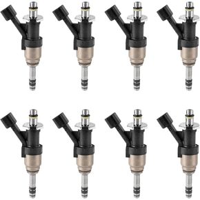 New 8Pcs Fuel Injector 12668393 Compatible with 2015-2018 Cadillac Escalade, GMC Yukon XL 6.2L V8, 2014-2018 GMC Sierra 1500 6.2L V8, 2014-2018 Chevrolet Corvette