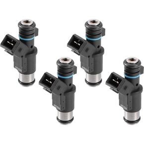 X AUTOHAUX 4pcs 01F002A Car Fuel Injector for Ci-troen Berlingo C2 C3 for Peugeot 1007 106 206 306 307 Partner 1.4L 1996-2011