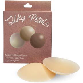 Reusable Silicone Nipple Covers - Hypoallergenic, Adhesive, Seamless for Women