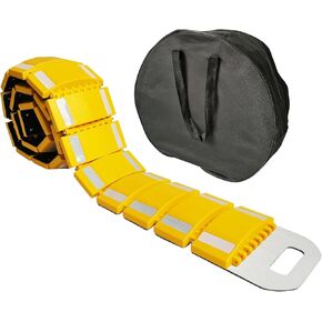 10ft Portable Speed Bump Plastic Humps for Road Neighborhood Garage Parking Driveway