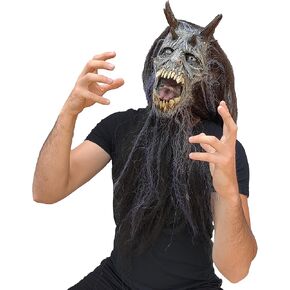 Ghoulish Productions Wendigo Scary Halloween Latex Mask Monster in Kuwait