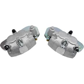 Front Brake Calipers & Sintered Pads Replacement for 705601462 705601463 705601887 705601888 Fit for C-an A-m Maverick Trail/Sport/X3 2017-2022,Defender Max/Pro 2016-2022,Commander 1000/700 2021-2022