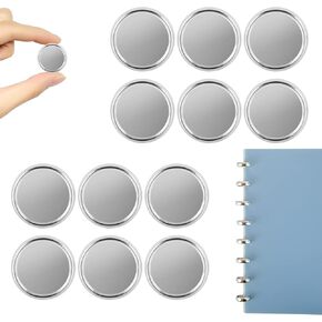 20 قطعة 3/4 بوصة قرص Discbound أقراص توسيع Discbound أقراص فضية حلقات تجليد الكتب البلاستيكية أقراص تجليد الكتب لأجهزة الكمبيوتر المحمولة وسجلات القصاصات المخططة (فضي) in Kuwait