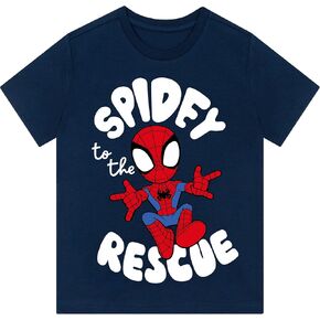 Marvel Spidey and His Amazing Friends Shirt | Short Sleeve Spiderman Tshirt | Summer Boys T Shirt