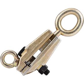 Qiilu 5 Ton Top & Straight 2 Way Auto Body Repair Pulling Pull Clamp, Self-Tightening Frame Grips