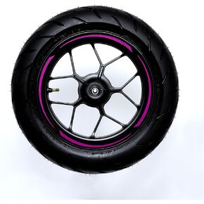 12 inch Wheel Rim sticker STD2-12 (GREEN) GROM MSX125 Z125 MONKEY125 DAX125 NSR50 NSF100 CRF XR MINIMOTO DECAL