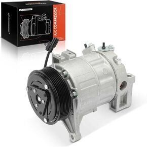 A-Premium A/C Compressor with Clutch - Fits for 68667, 92600-JA100 - Compatible with Nissan Altima 2007-2012 3.5L (Not Fit 2.5L)