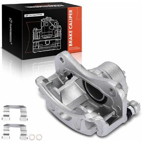 A-Premium Disc Brake Caliper Assembly with Bracket Compatible with Select Hyundai Models - Elantra 2006 L4 2.0L, Sedan/Hatchback - Front Right Passenger Side