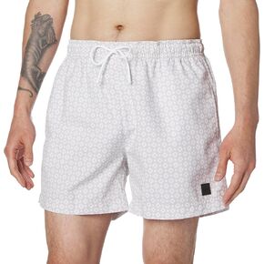 BOSS Men's Standard Microprint Swim Trunks