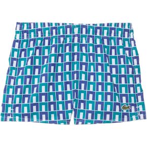 Lacoste Boys' All Over Print Drawstring Swim Shorts
