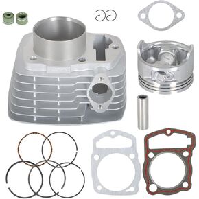 WFLNHB 63.5mm Cylinder Piston Rings Kit Replacement for Honda ATC200