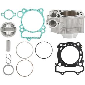 Cylinder Piston Rings Rebuild Kit Compatible with Yamaha YZ250F WR250F 2001-2013 STD 77mm Replace 5NL113110000 5NL116312000 5UL113110000 5XC113112000