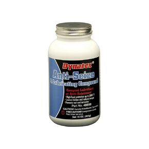 49560 Industrial Aluminum Anti-Seize and Lubricating Compound Paste, 16 oz Brush Top Bottle, -60 to 2000 Degree F, Silver Grey