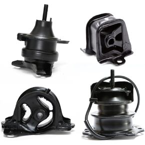 RP Remarkable Power, 4 PCS Engine Motor Mount and Transmission Mount kit, Fit For 1998 1999 2000 2001 2002 Accord 2.3L, Front Rear Left Auto Trans Mount A6572 A6564 A6583 A6570, Replace 50821S84A01