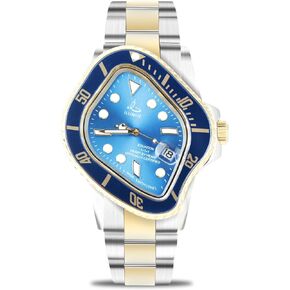 Melting Automatic Watches for Men Japanese Miyota 8215 Self-Winding Mechanical Movement Women Watch Waterproof Stainless Steel Art Surrealist Wrist Watches Pea001