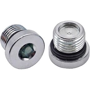 Front Gearcase Fill Plug Oil Drain Plug 2203739 2203738 for Polaris Sportsman RZR Ranger 570 500 1000 2 PCS