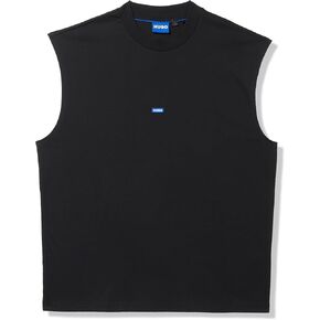 HUGO Men's Small Logo Block Muscle Tank