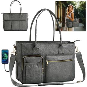 Nurse Bag for Work, 17'' Large Nursing Bags for Nurses, Nurse Tote Bag, Nursing School Essentials
