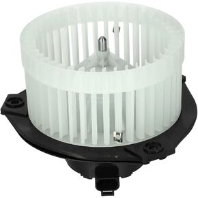 Heater Blower Motor No.19179473/52487083 with Fan Cage HVAC Blower Motor Fan Assembly for Buick Regal 2001-2004 for Chevrolet Impala Metal Black