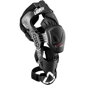 زوج من الكربون Leatt Knee Brace C-Frame Pro، اللون: أسود، الحجم: L/XL (5017010101) in Kuwait