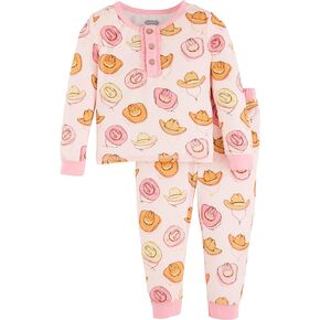 Mud Pie Girls Children's Cowgirl Toddler Pajama Set