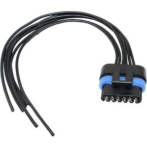 12085247, 12101880, 12167121, 556 6 Wire Throttle Position Sensor TPS Connector Pigtail Wiring LS1 LS6 For Corvette Cadillac