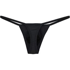 IKINGSKY Men's Pouch Thong Underwear Sexy Low Rise Bulge Underwear