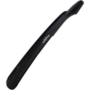 Rochester PGA Long Shoe Horn, Plastic Shoe Horn for Men and Women, Essential Shoe Accessories, 18.5" Shoe Horn, Black