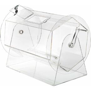 Large Acrylic Raffle Drum by Midway Monsters