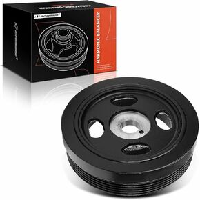 A-Premium Engine Harmonic Balancer Crankshaft Compatible with Subaru Outback 2013-2014, Forester 2011-2017, Impreza 2011-2015, Legacy, XV Crosstrek, BRZ, WRX & Scion FR-S & Toyota 86, 2.0L 2.5L