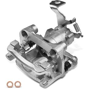 A-Premium Disc Brake Caliper Assembly with Bracket Compatible with Select Lexus Models - CT200h 2011 2012 2013 2014 2015 2016, L4 1.8L - Rear Right Passenger Side