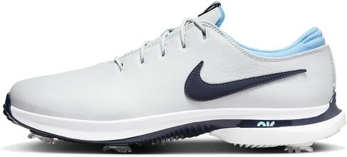 Nike Air Zoom Victory Tour 3 Men's Golf Shoes (DV6798-002, Pure Platinum/White/Aquarius Blue/Obsidian) Size 9.5 in Saudi Arabia