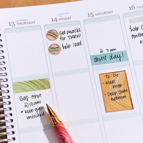Erin Condren Classic Sticker Book in Evolve - Decorate Your Paper Crafts, Label, Color Code Your Planner and Calendar With Beautiful Stickers in Saudi Arabia