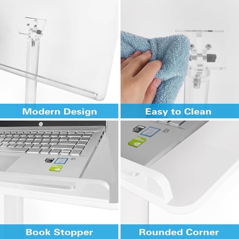 Acrylic Podium Stand, Angle Adjustable 44in Lecterns & Podiums for Churche Lectern, Concert Music Stand, Wedding Declaration, Office Meeting, Classroom Lecture, Laptop Computer Holder in Saudi Arabia