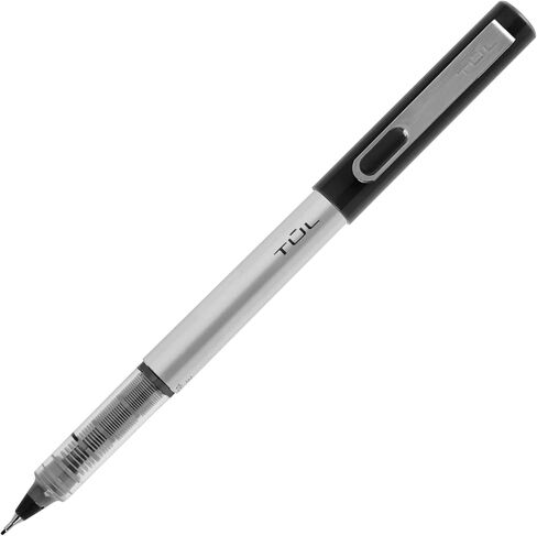 TUL® Fine Liner Felt-Tip Pen, Ultra-Fine, 0.4 mm, Silver Barrel, Assorted Ink Colors, Pack Of 12 Pens in Saudi Arabia