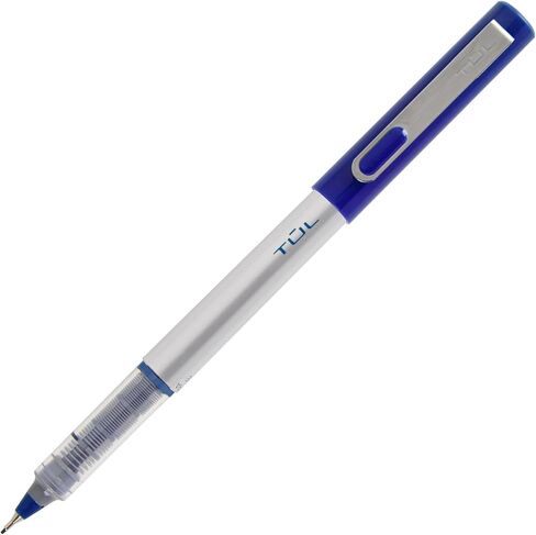 TUL® Fine Liner Felt-Tip Pen, Ultra-Fine, 0.4 mm, Silver Barrel, Assorted Ink Colors, Pack Of 12 Pens in Saudi Arabia