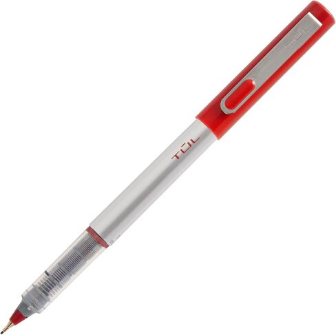 TUL® Fine Liner Felt-Tip Pen, Ultra-Fine, 0.4 mm, Silver Barrel, Assorted Ink Colors, Pack Of 12 Pens in Saudi Arabia