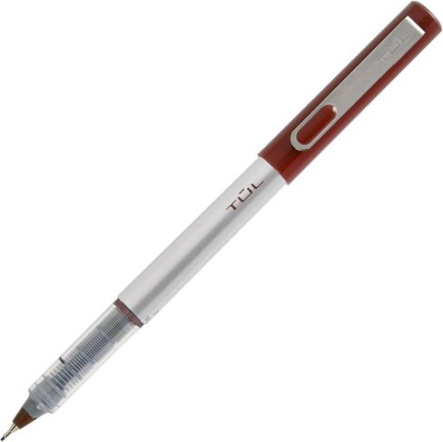 TUL® Fine Liner Felt-Tip Pen, Ultra-Fine, 0.4 mm, Silver Barrel, Assorted Ink Colors, Pack Of 12 Pens in Saudi Arabia