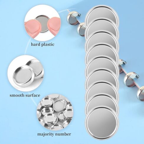 20 قطعة 3/4 بوصة قرص Discbound أقراص توسيع Discbound أقراص فضية حلقات تجليد الكتب البلاستيكية أقراص تجليد الكتب لأجهزة الكمبيوتر المحمولة وسجلات القصاصات المخططة (فضي) in Kuwait