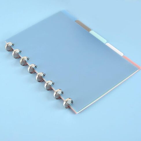 20 قطعة 3/4 بوصة قرص Discbound أقراص توسيع Discbound أقراص فضية حلقات تجليد الكتب البلاستيكية أقراص تجليد الكتب لأجهزة الكمبيوتر المحمولة وسجلات القصاصات المخططة (فضي) in Kuwait