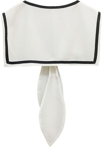 Sailor Collar for Women Top Fake Collars Cute False Collar Lady Fashion Shawl for Girl in Saudi Arabia