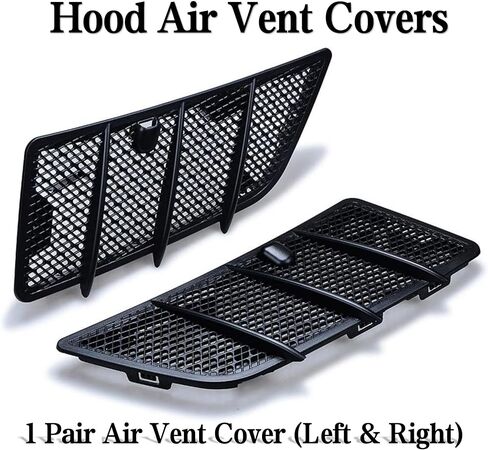 غطاء شبكة تنفيس الهواء متوافق مع مرسيدس W164 ML350 ML450 ML550 ML63 AMG GL320 GL350 GL450 GL550 Class 2008-2011 يسار يمين استبدال 1648804305 1648804405 in Kuwait