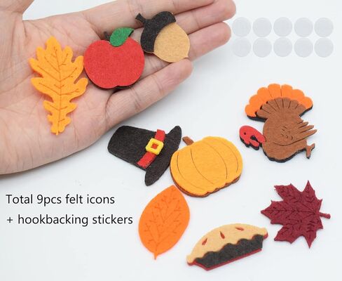 9 قطعة ورأى عيد الشكر لوح أحرف الديكور أيقونات الخريف ورأى مجلس الملحقات عطلة الخريف الموسمية ورأى لوحة الرسائل ديكور (اللوحة غير مدرجة) in Kuwait