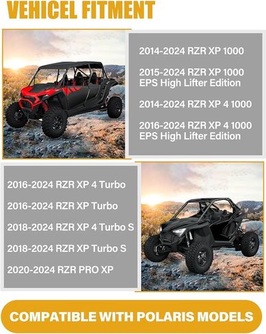 مفصل كروي بديل لمقبض الموت شديد التحمل KRZRBJ10 متوافق مع Polaris RZR XP 2014-2020 in Kuwait