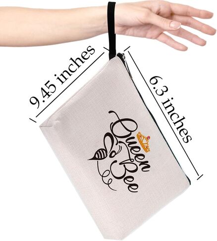 Hanamiya Na Sweet 16 Gifts for Girls, Makeup Bag-16th Birthday Sweet Sixteen -16 Years Old Girl Birthday Gift, Cosmetic Pouch, Travel Case, Makeup bag for Girls in Kuwait