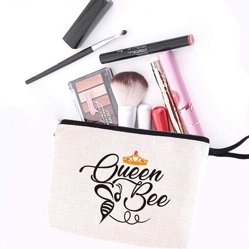 Hanamiya Na Sweet 16 Gifts for Girls, Makeup Bag-16th Birthday Sweet Sixteen -16 Years Old Girl Birthday Gift, Cosmetic Pouch, Travel Case, Makeup bag for Girls in Kuwait