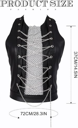 Punk Rhinestone Black Corset Top Mesh Halter Black Crop Tops Dance Club Bustier Top Party Accessories for Women in Saudi Arabia
