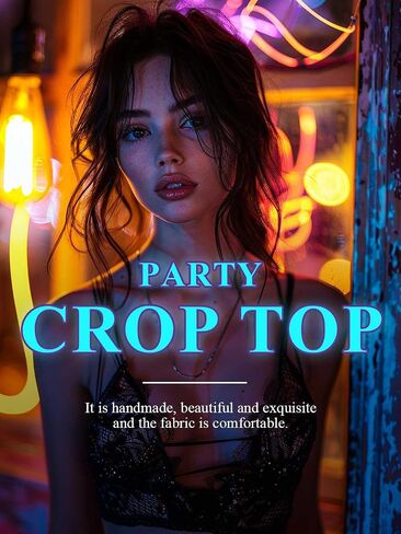 Punk Rhinestone Black Corset Top Mesh Halter Black Crop Tops Dance Club Bustier Top Party Accessories for Women in Saudi Arabia