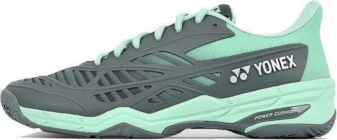 YONEX Power Cushion Cascade Drive Badminton Court Shoe (Gray/Pale Green) (6.0) in Saudi Arabia