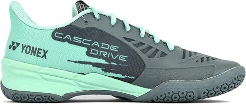 YONEX Power Cushion Cascade Drive Badminton Court Shoe (Gray/Pale Green) (6.0) in Saudi Arabia